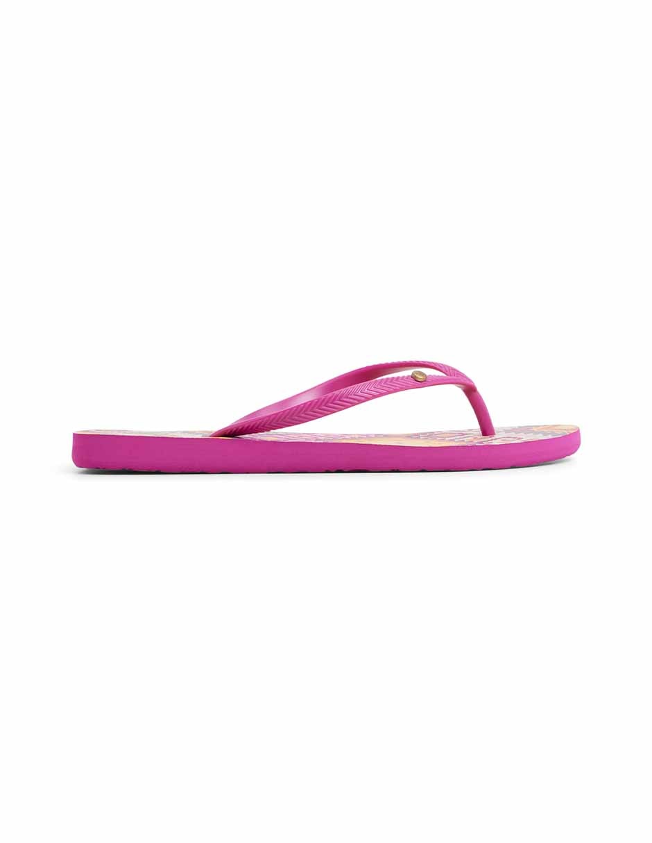 Sandalia roxy bermuda print para mujer