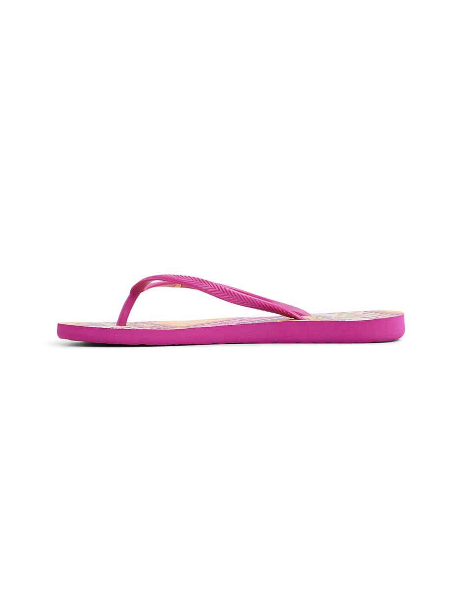 Sandalia roxy bermuda print para mujer