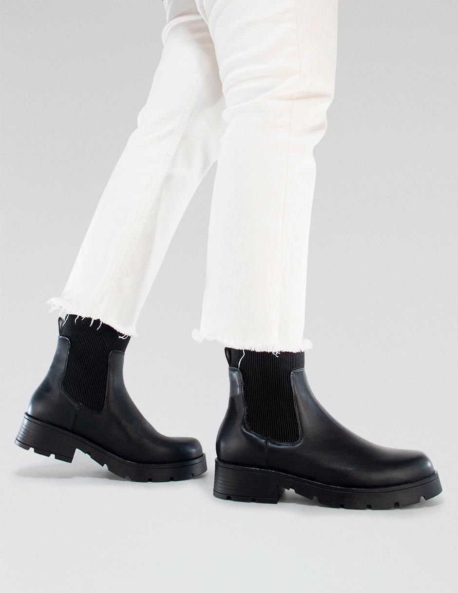 Bota chelsea arriba del tobillo otoño-invierno para mujer 4