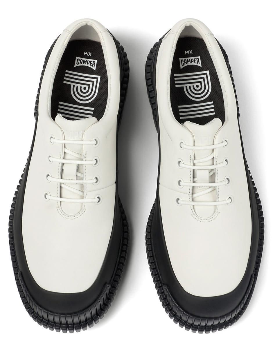 Zapato Camper Pix de piel para mujer
