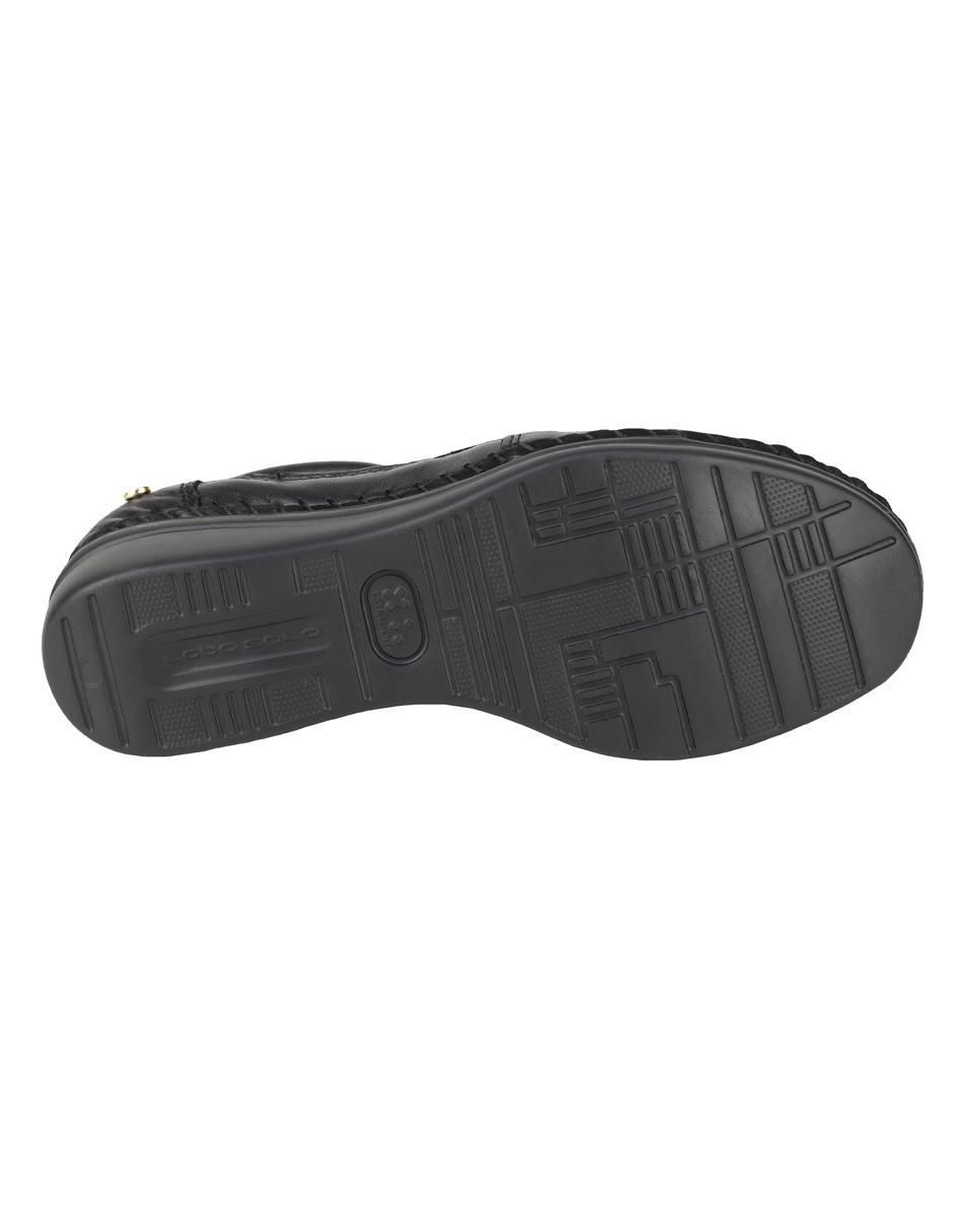 Zapato lobo solo de piel para mujer