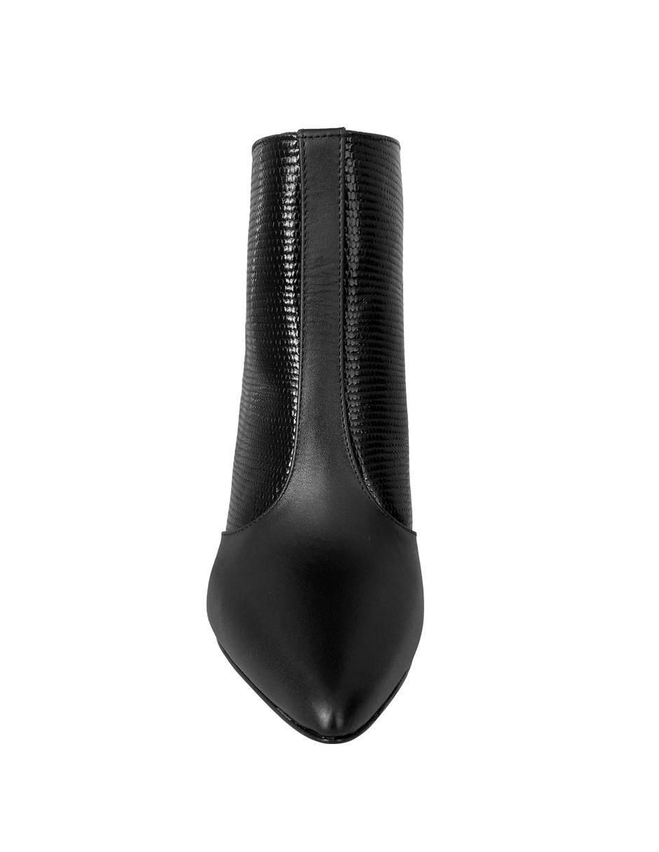 Botín arriba del tobillo Savvy de piel para mujer