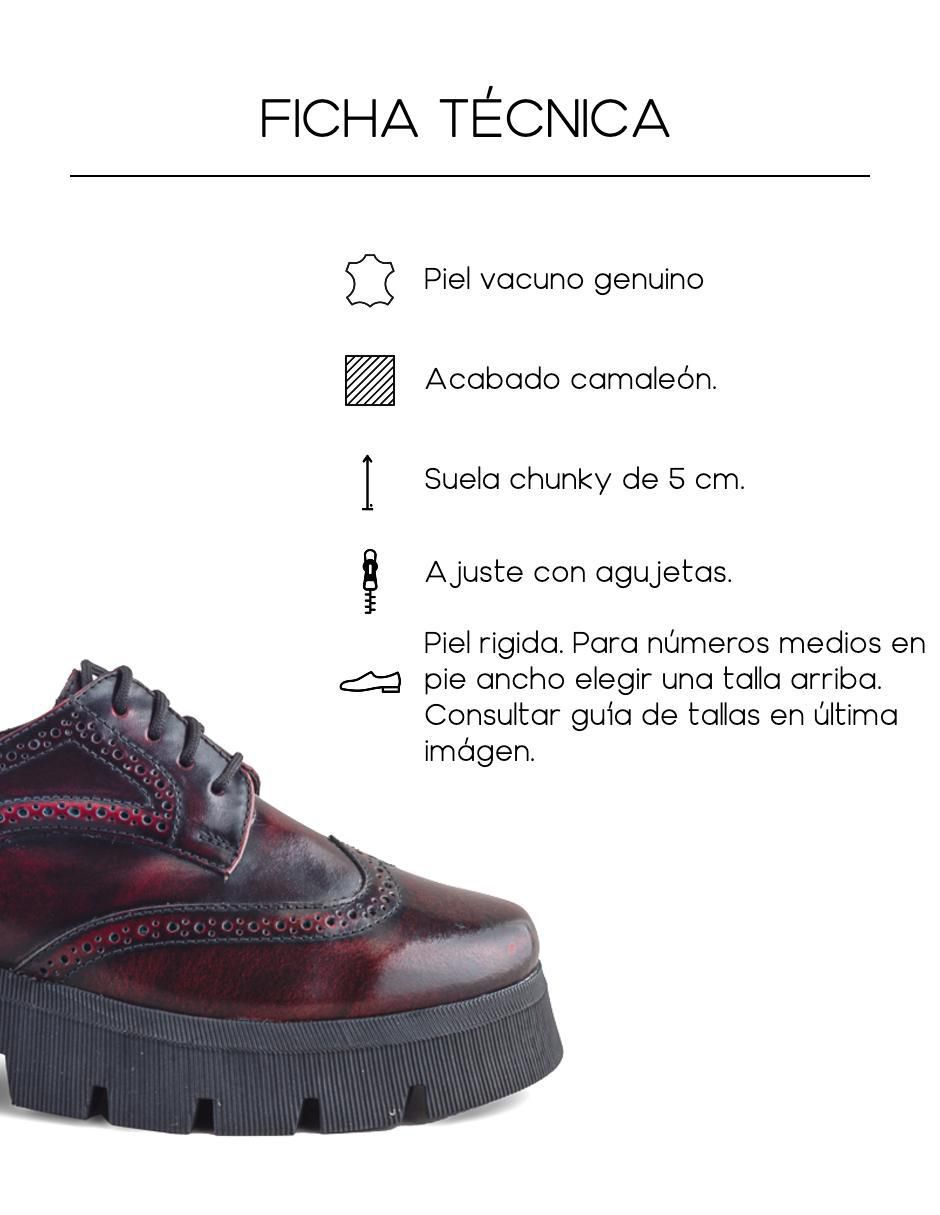 Zapato Dasalo de piel para mujer