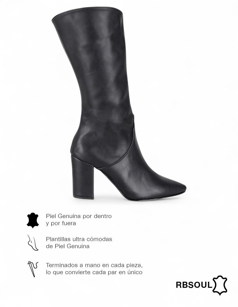 Bota abajo de la rodilla Rbcollection Rbsoul de piel para mujer