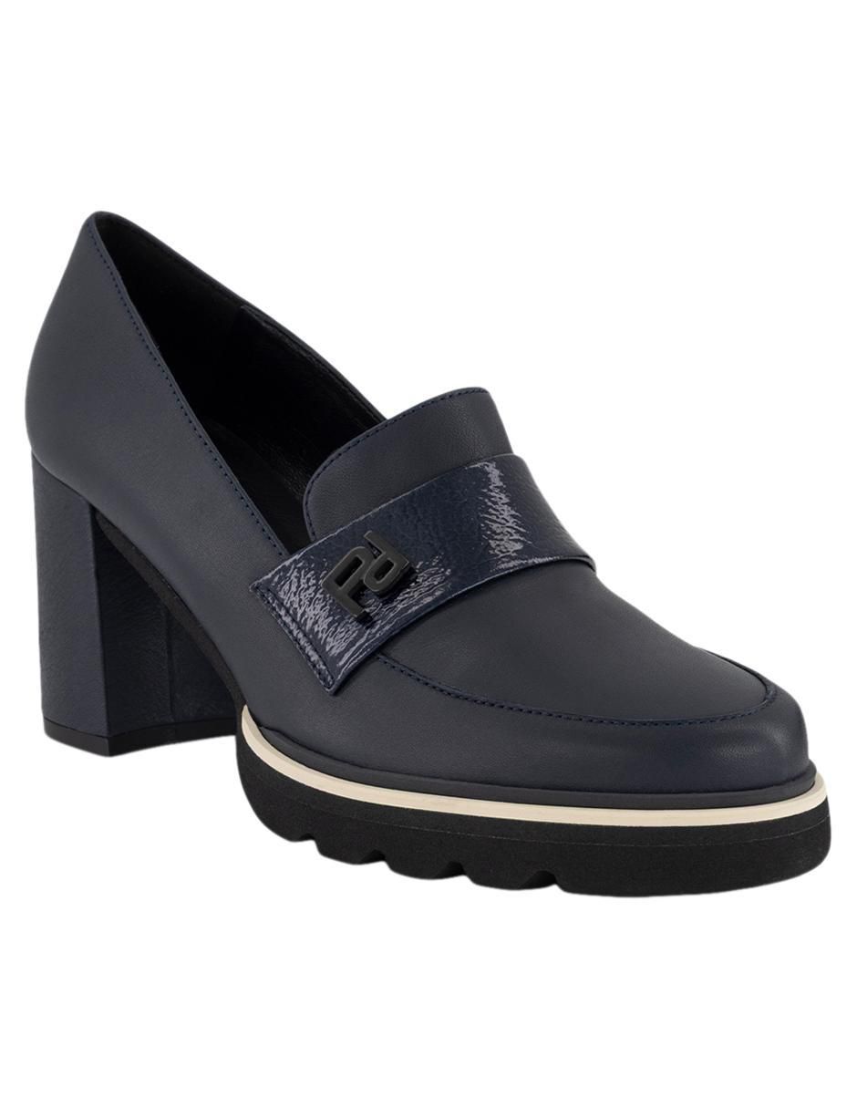 Zapatilla piel