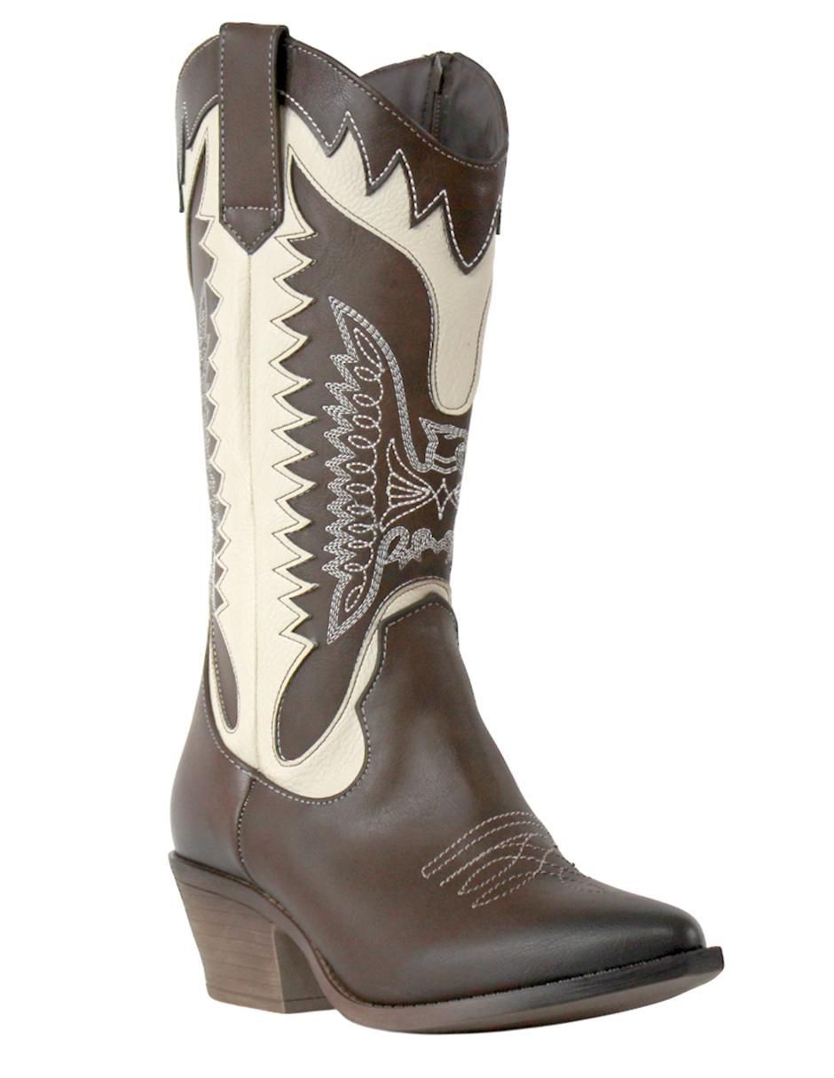 Bota cowboy abajo de la rodilla Kuali para mujer 2