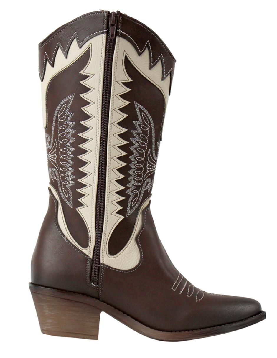 Bota cowboy abajo de la rodilla Kuali para mujer 6
