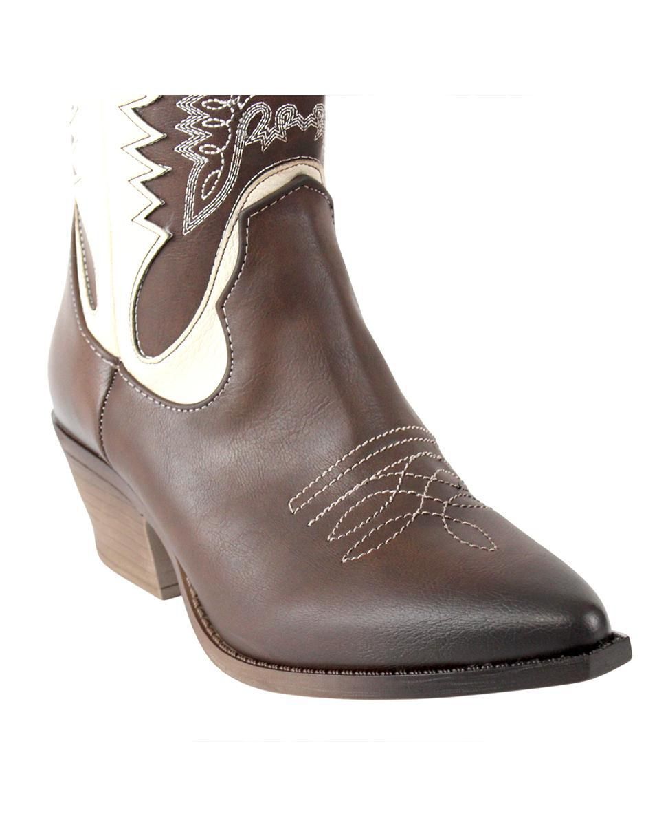 Bota cowboy abajo de la rodilla Kuali para mujer 7