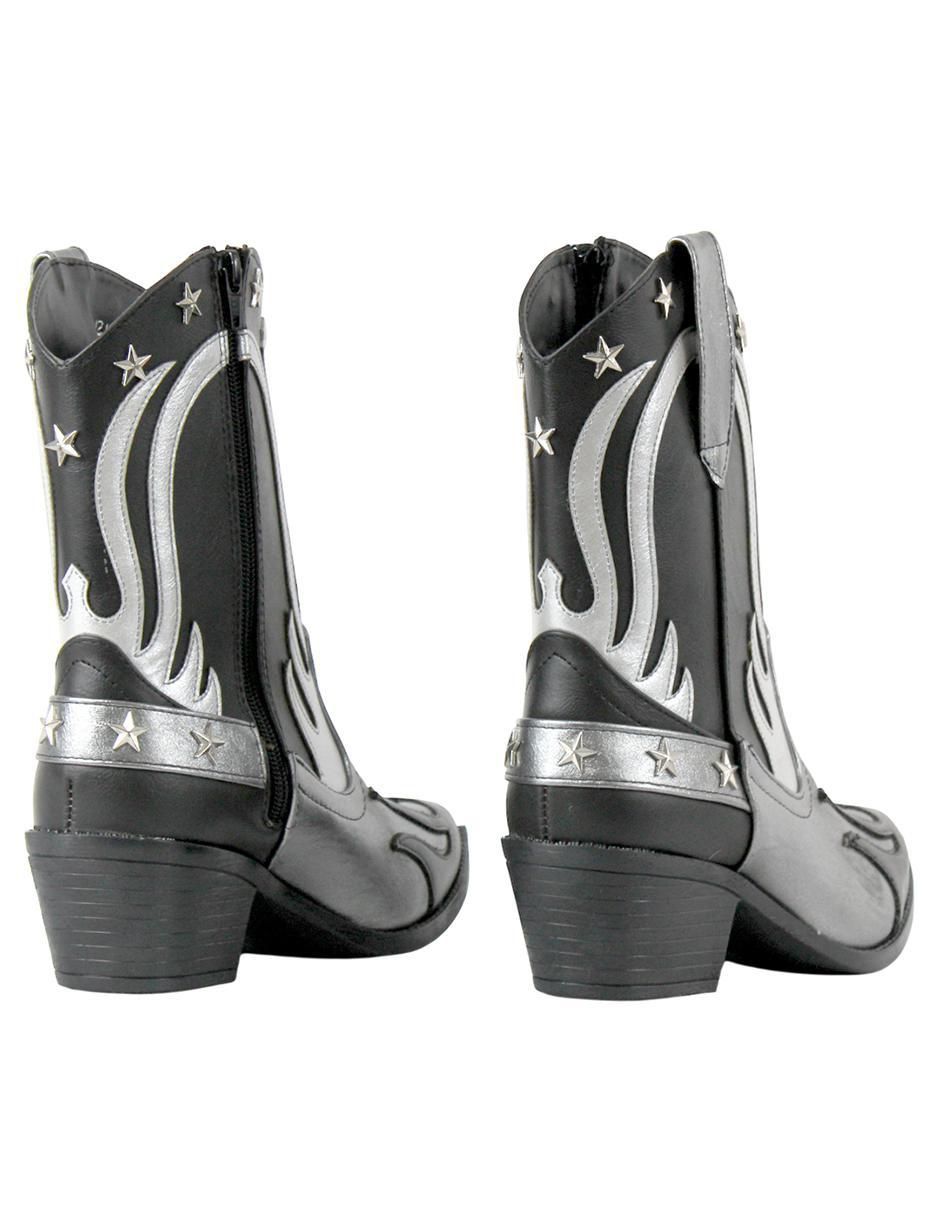Botín al tobillo Kuali Shoes Cowboy de mujer