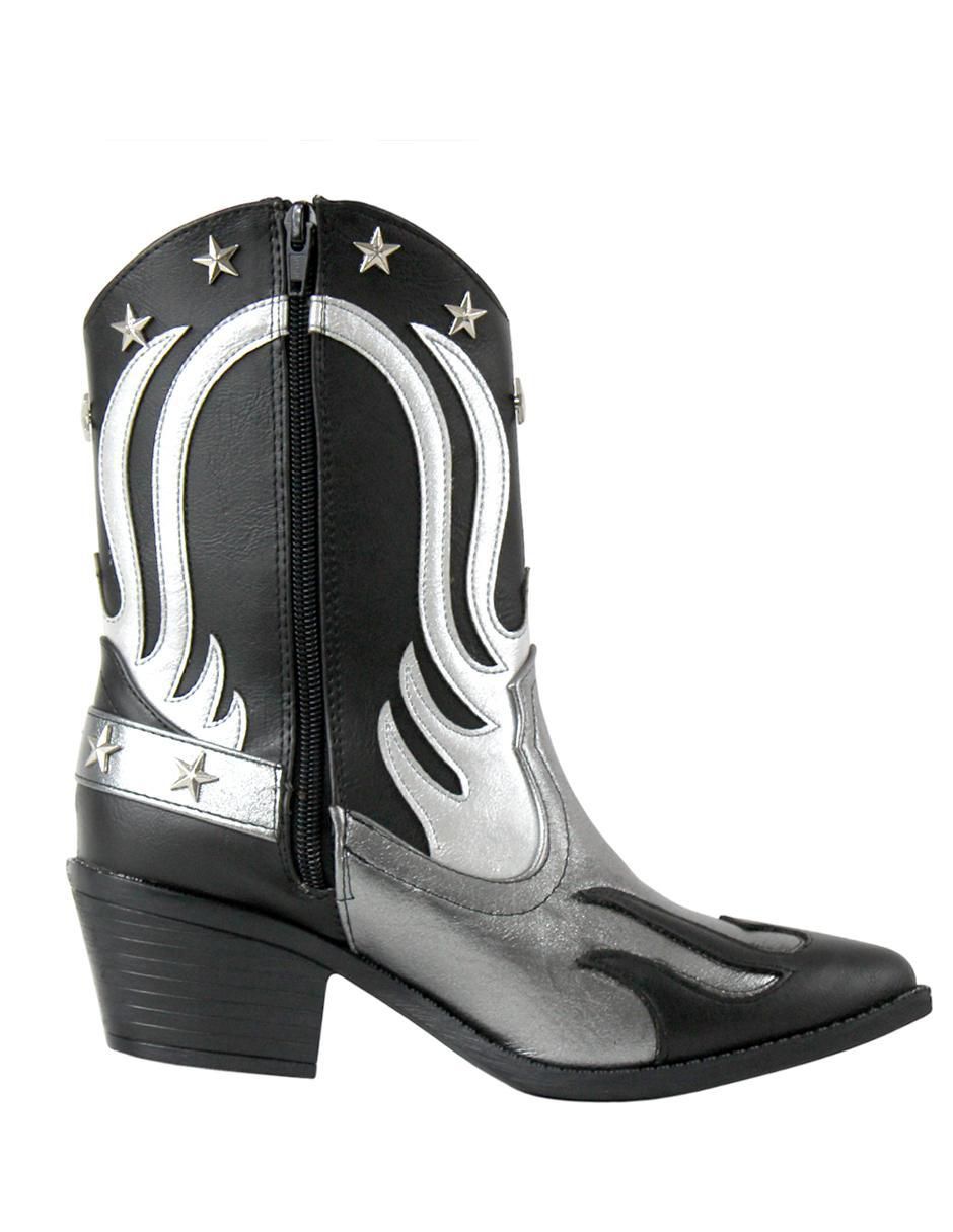 Botín al tobillo Kuali Shoes Cowboy de mujer