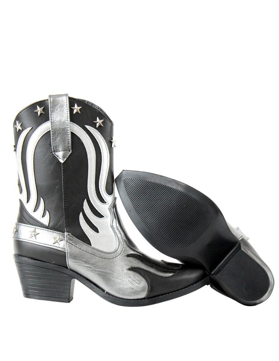 Botín al tobillo Kuali Shoes Cowboy de mujer