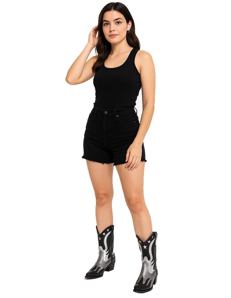 Botín al tobillo Kuali Shoes Cowboy de mujer