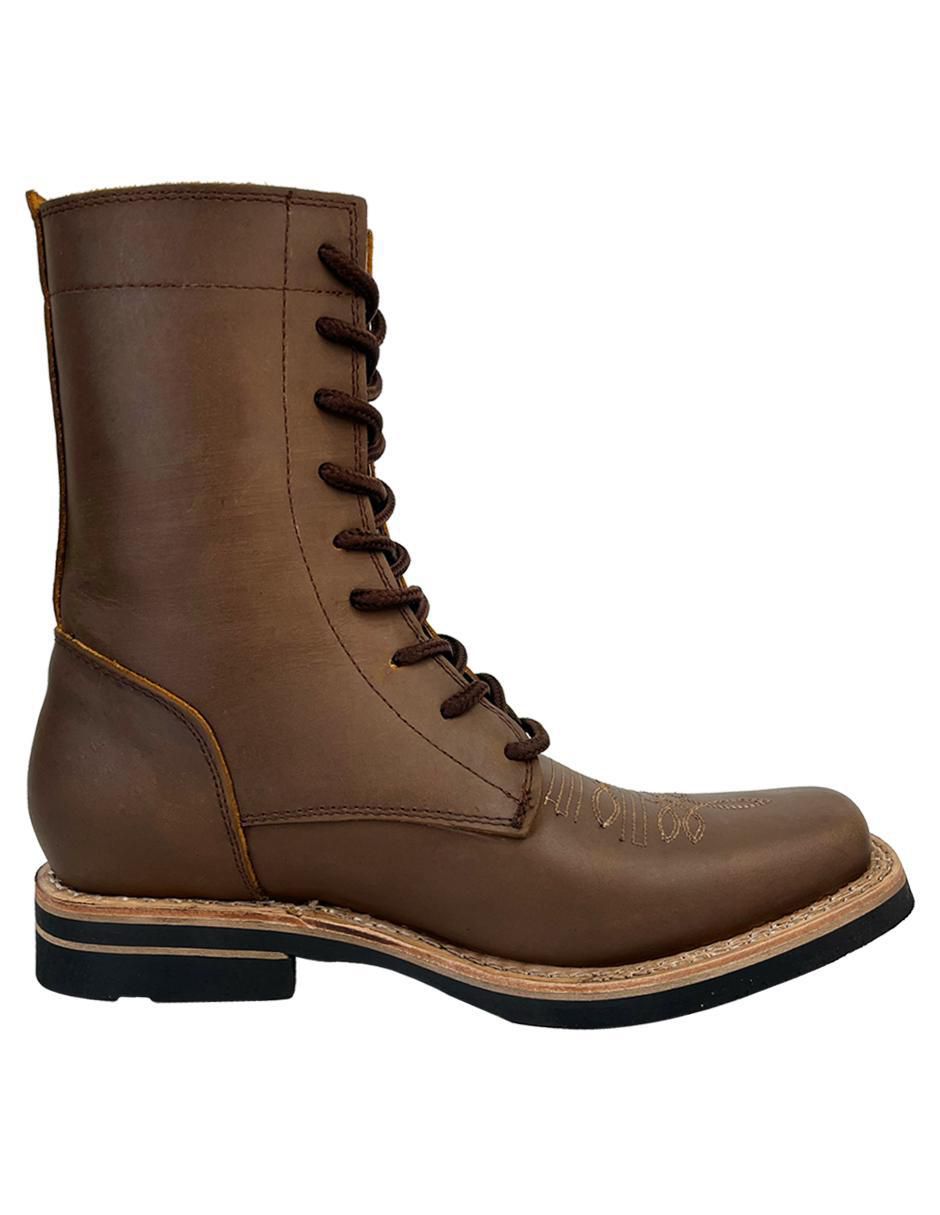Bota cowboy media pierna Vaquero de piel para mujer Bota cowboy media pierna Vaquero de piel para mujer