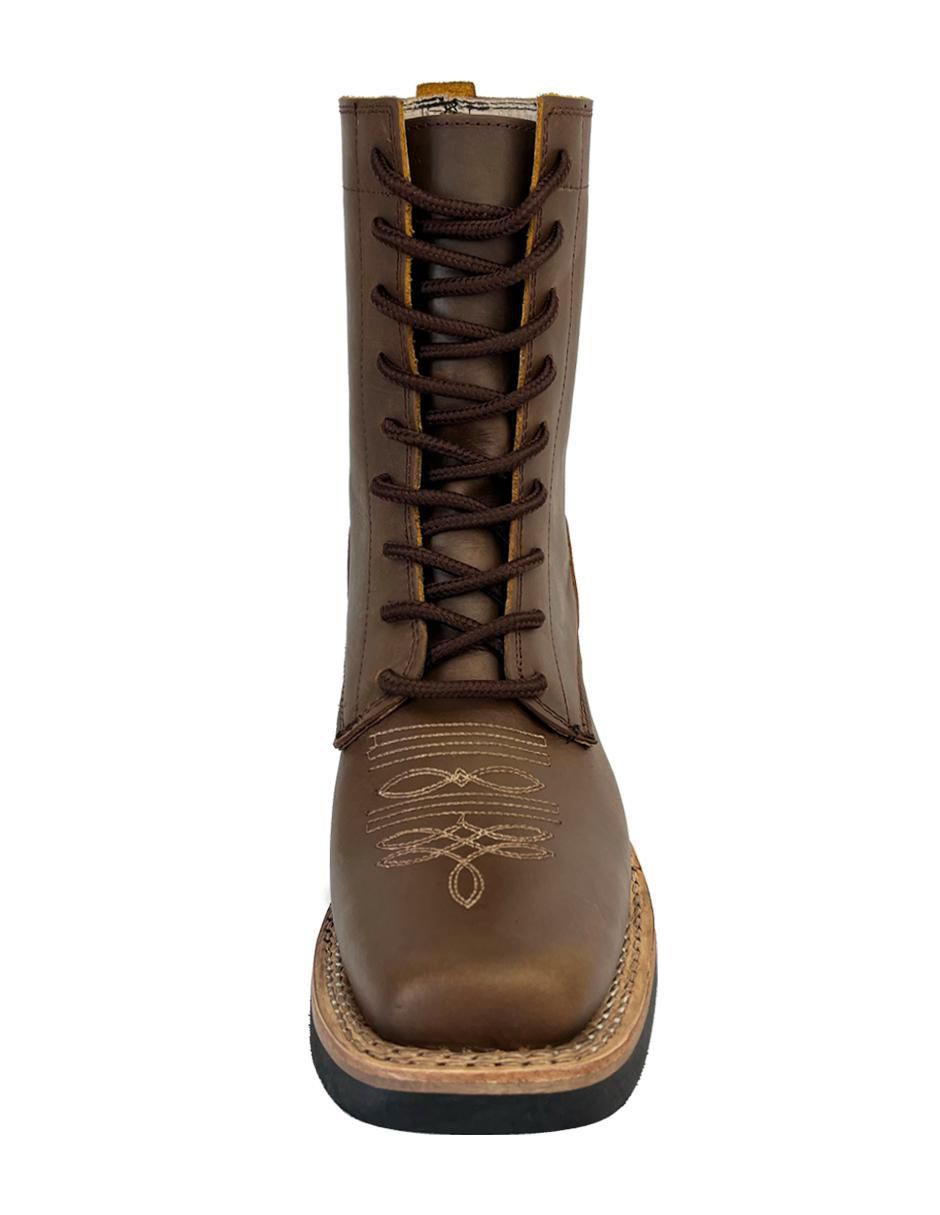 Bota cowboy media pierna Vaquero de piel para mujer 2