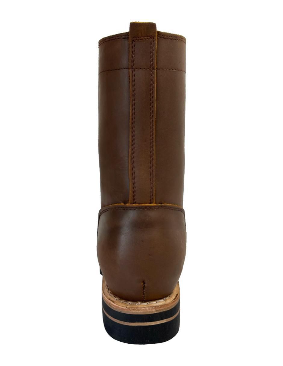 Bota cowboy media pierna Vaquero de piel para mujer 4