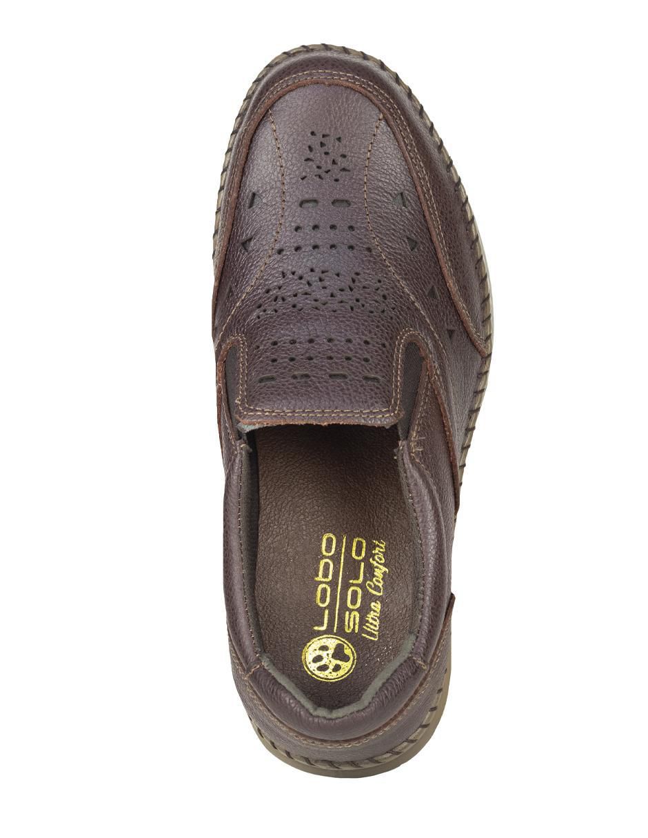 Zapato lobo solo de piel para mujer