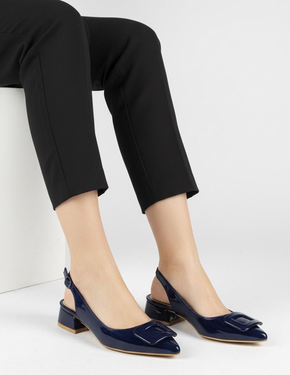 Balerinas Rbvegano de charol para mujer 5