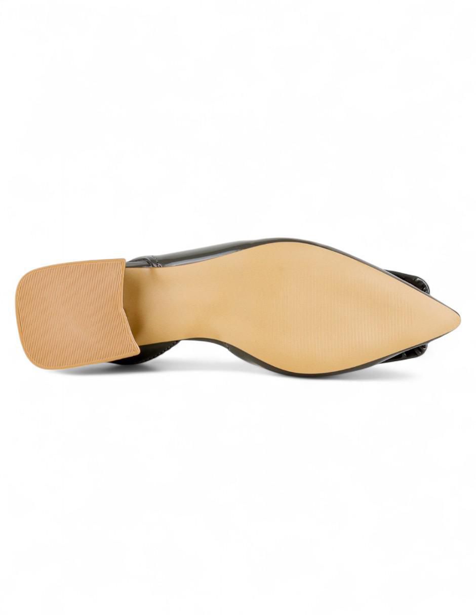 Balerinas Rbvegano de charol para mujer 2