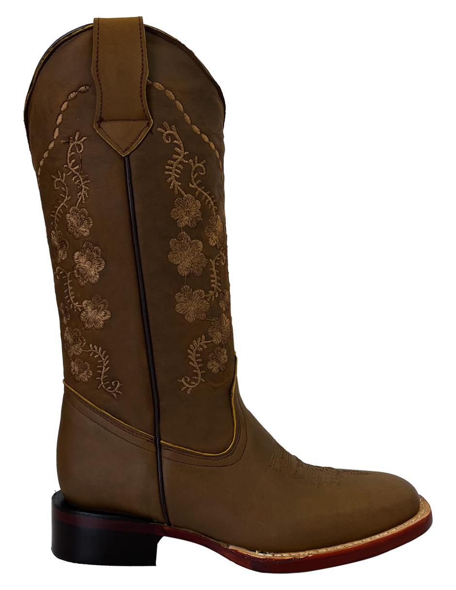 Bota cowboy media pierna bdp botas de pedro de piel para mujer