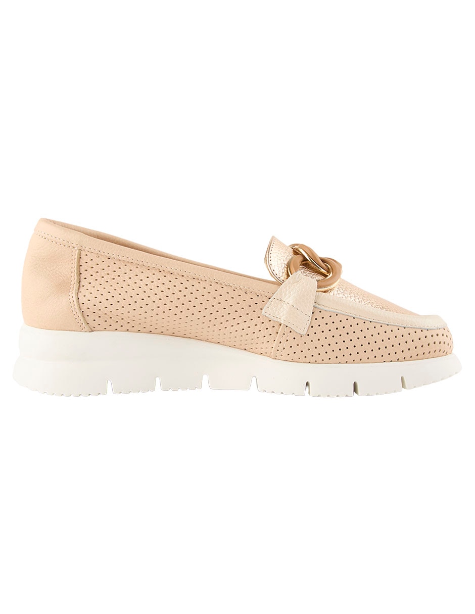 ZAPATO PLANO 24 HORAS 26723 LISO MOCASÍ 4