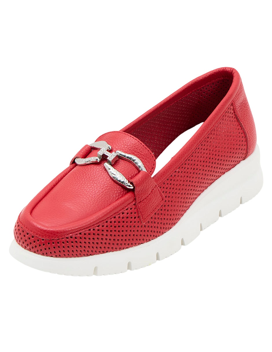 ZAPATO PLANO 24 HORAS 26722 LISO MOCASÍ