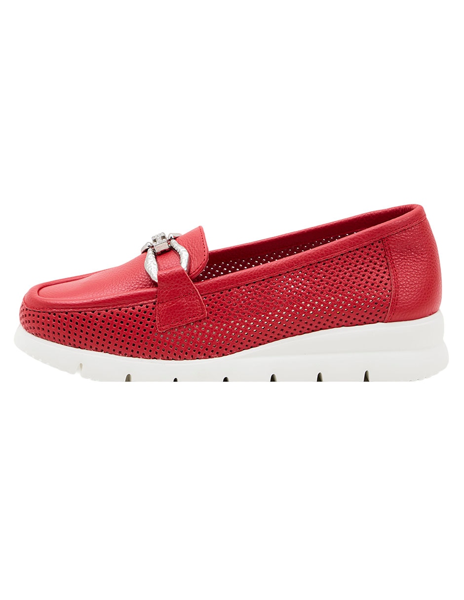 Zapato De Piel Para Mujer 1
