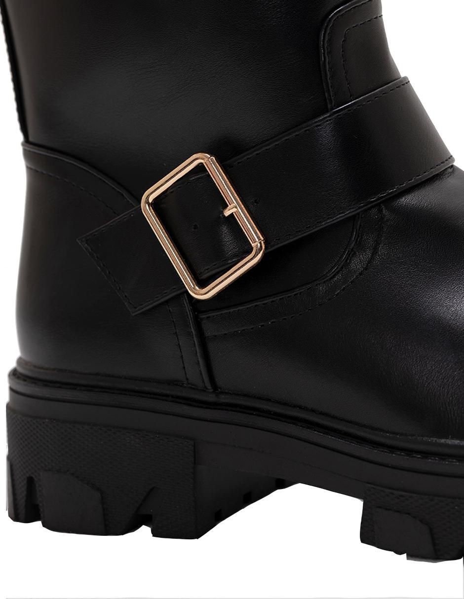 Bota chelsea media pierna Studio F para mujer