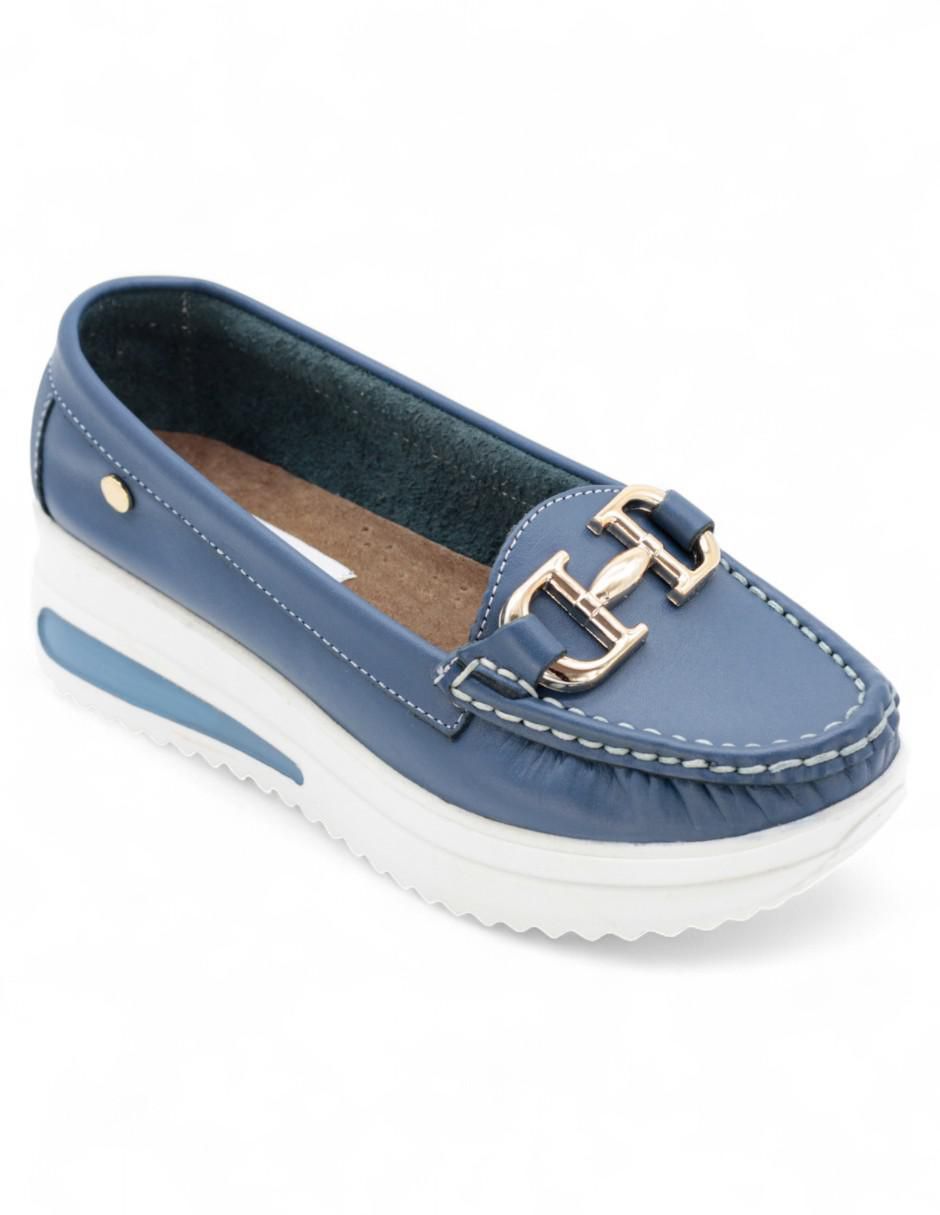 Zapato de piel para mujer
