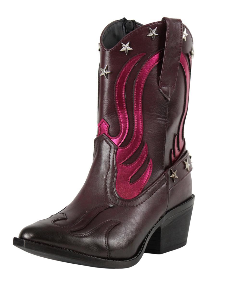 Bota arriba del tobillo kuali shoes cowboy para mujer