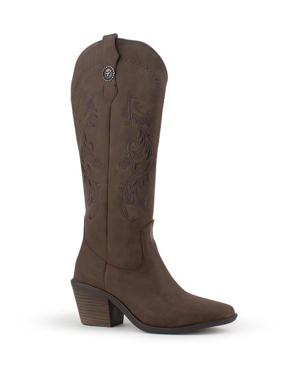 Bota cowboy abajo de la rodilla Gabriela's para mujer