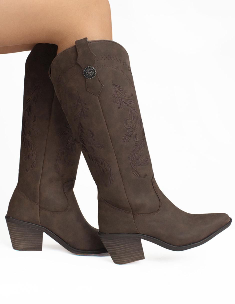 Bota cowboy abajo de la rodilla Gabriela's para mujer