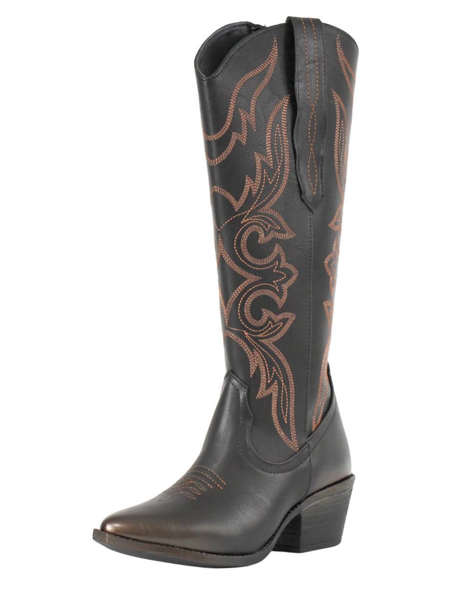 Bota cowboy abajo de la rodilla para mujer 3