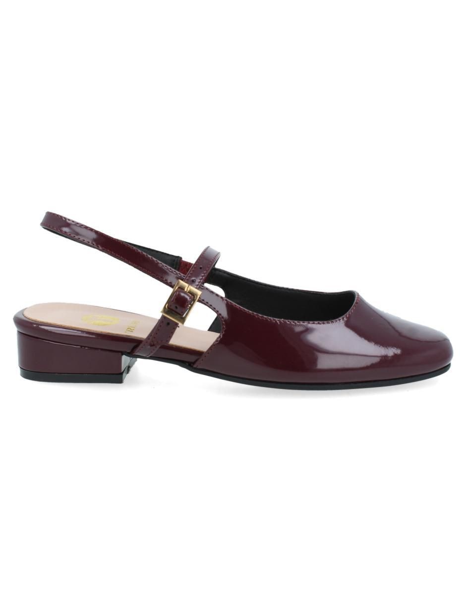 Balerinas Xgales 4121 de charol para mujer 5