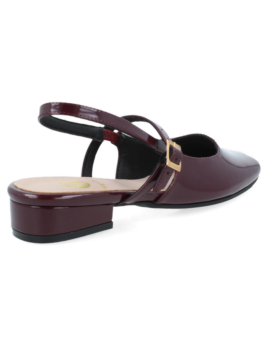 Balerinas Xgales 4121 de charol para mujer 3
