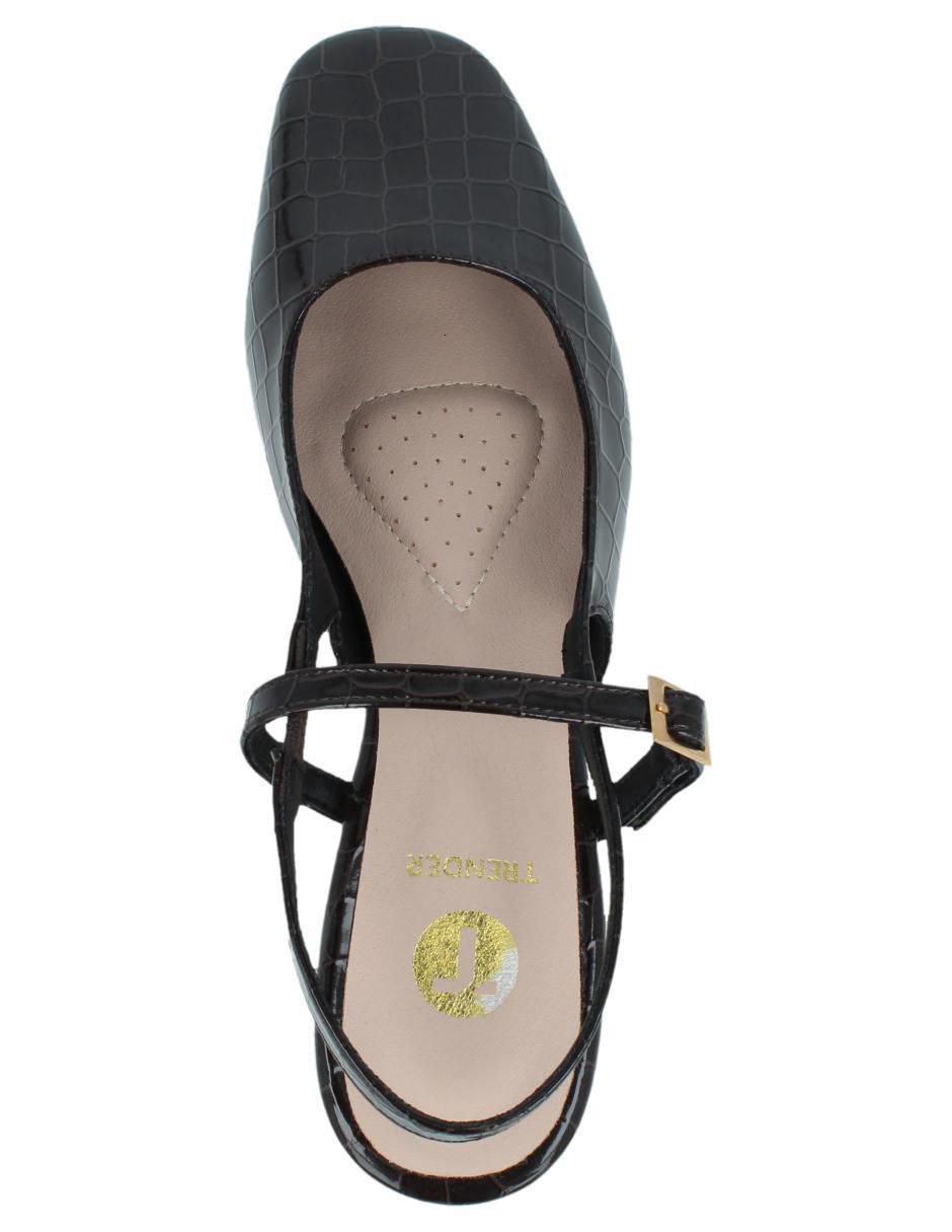 Balerinas Xgales 4121 de charol para mujer 2