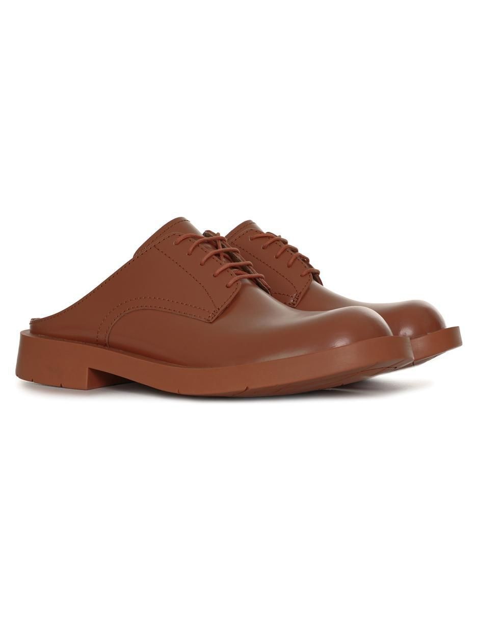 Zueco Camper de piel para mujer