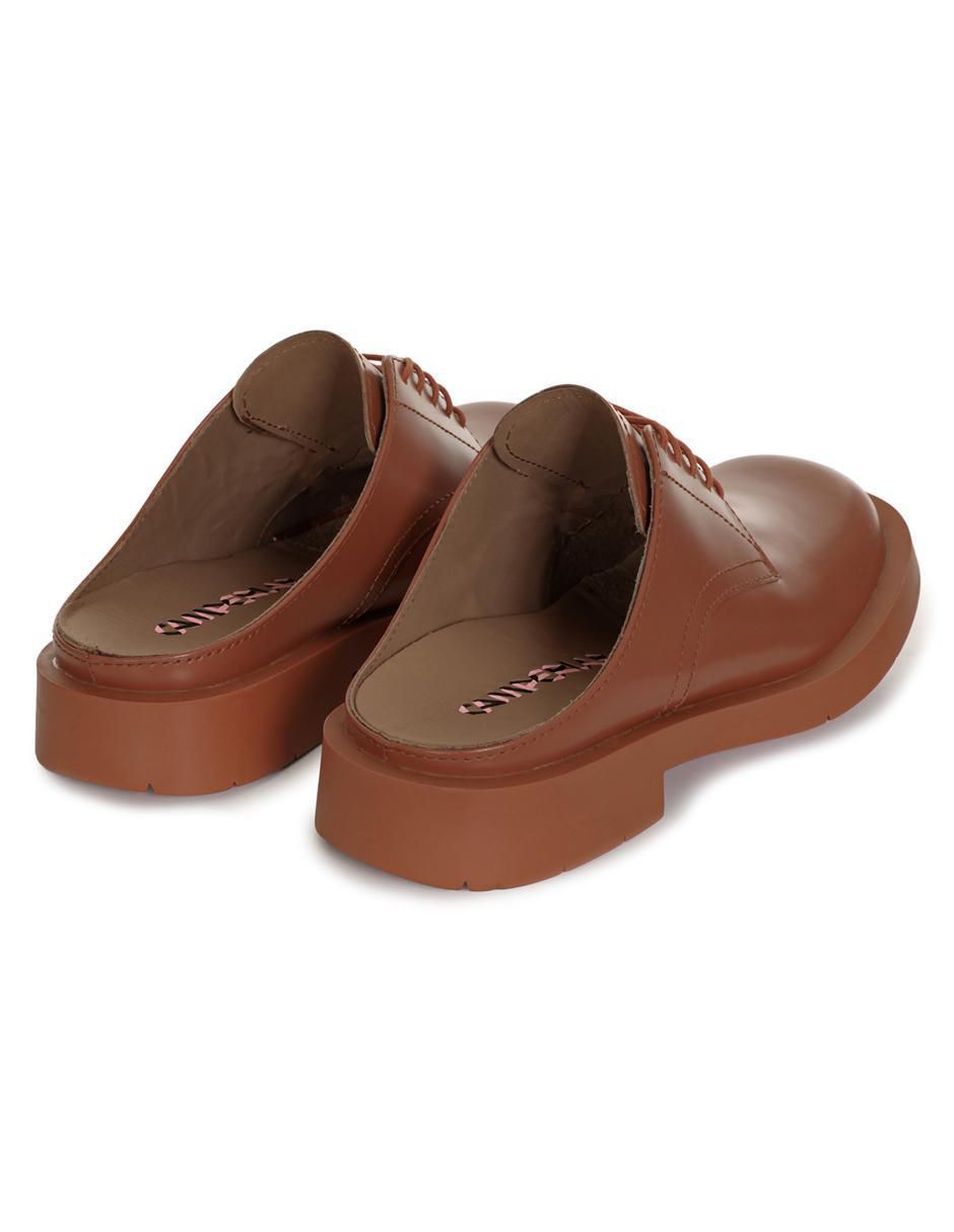 Zueco Camper de piel para mujer