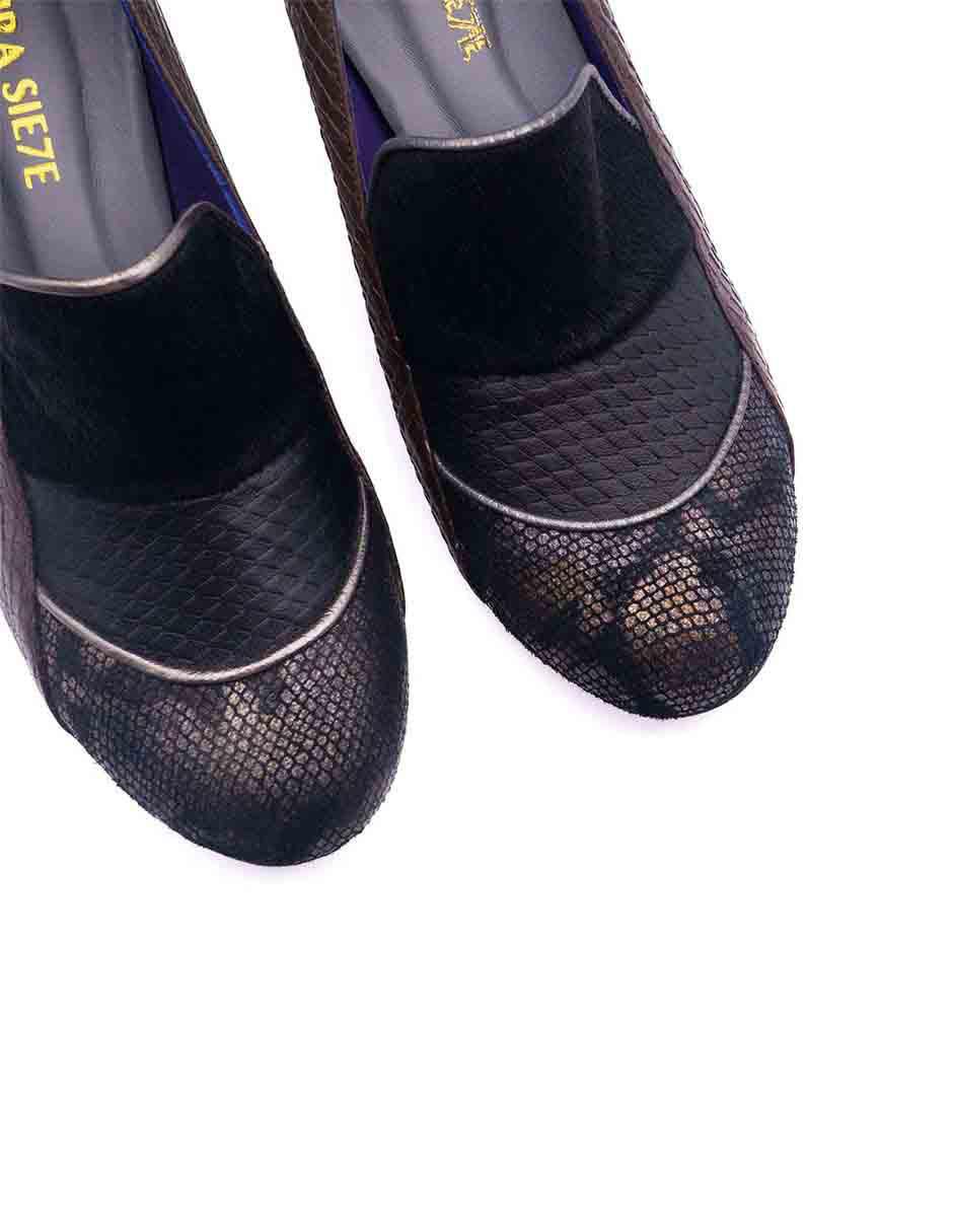 Zapatilla piel 2