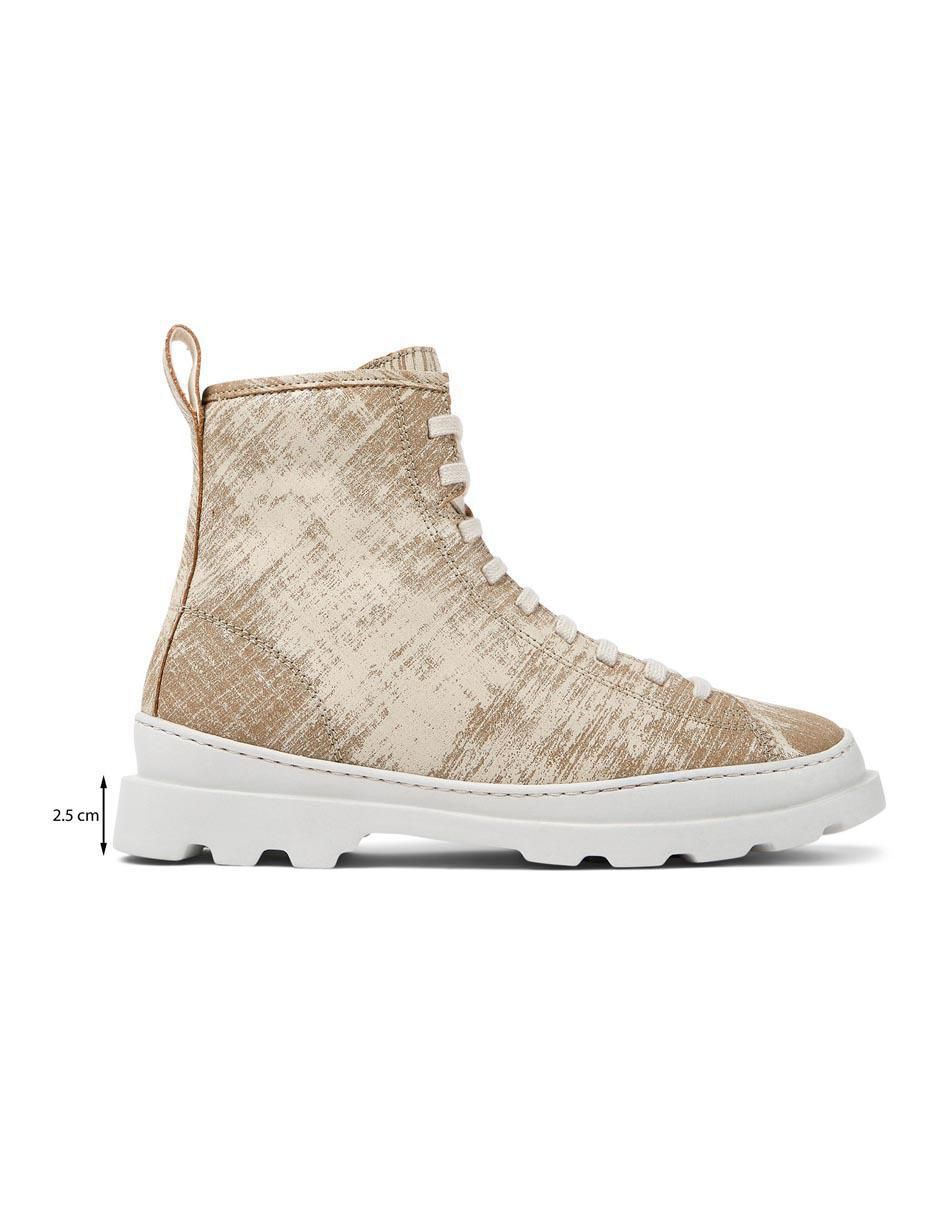 Bota arriba del tobillo Camper Brutus de piel para mujer