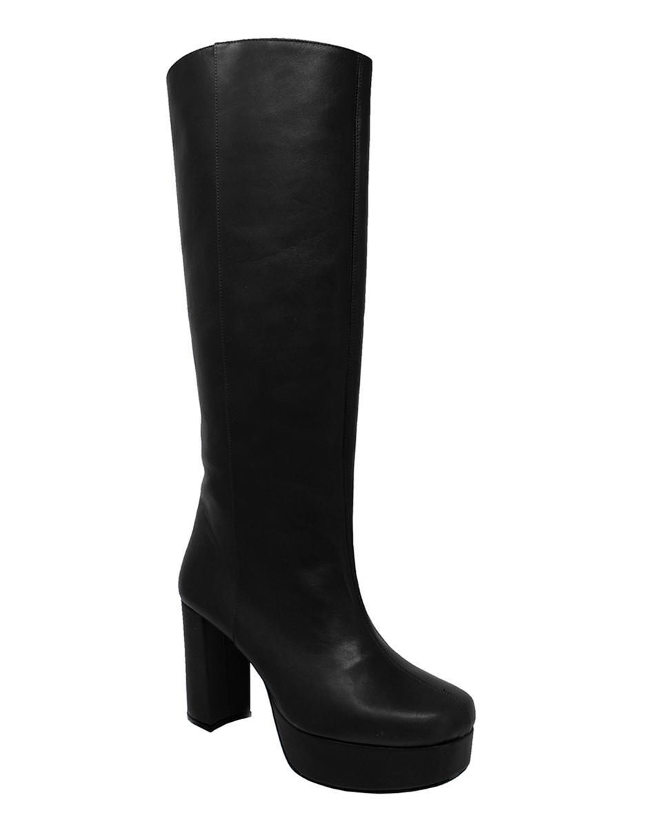Bota abajo de la rodilla Regina Romero Valquiria de piel para mujer Bota abajo de la rodilla Regina Romero Valquiria de piel para mujer