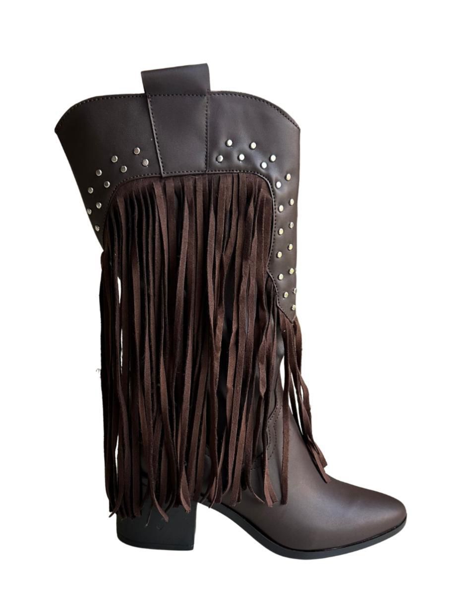 Bota cowboy abajo de la rodilla para mujer Bota cowboy abajo de la rodilla para mujer