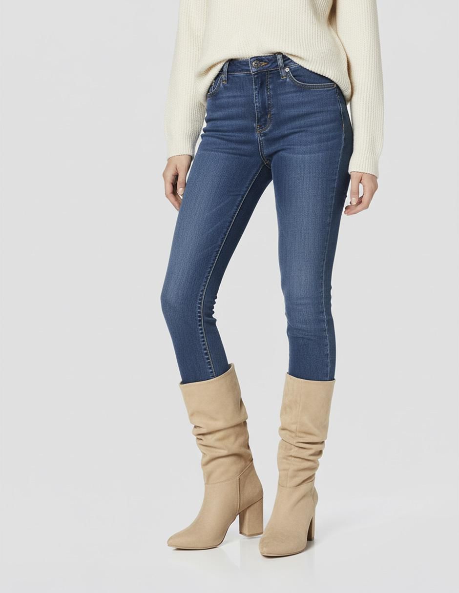 Bota media pierna para mujer 5