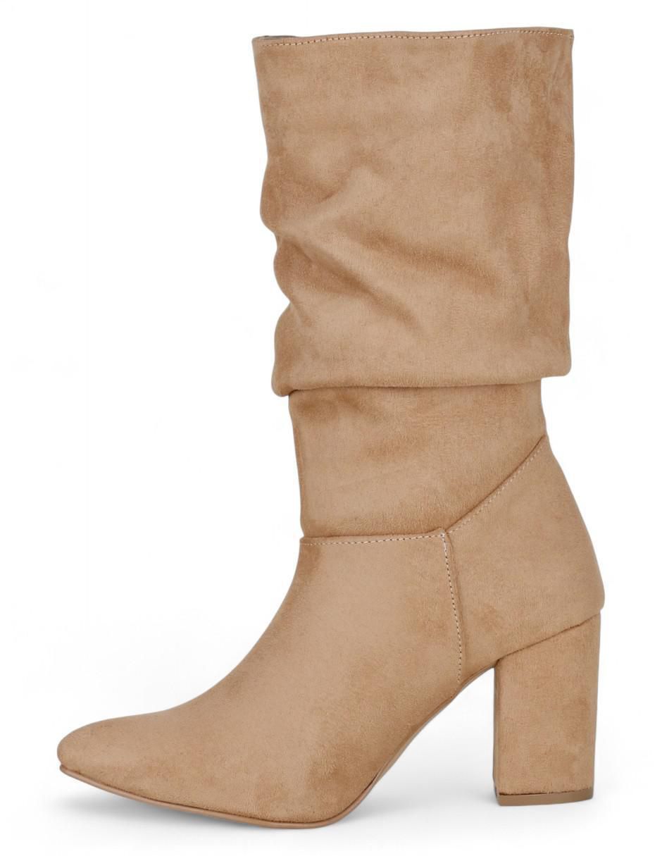 Bota media pierna para mujer