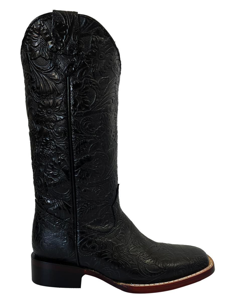 Bota cowboy media pierna Bdp Botas De Pedro de piel para mujer