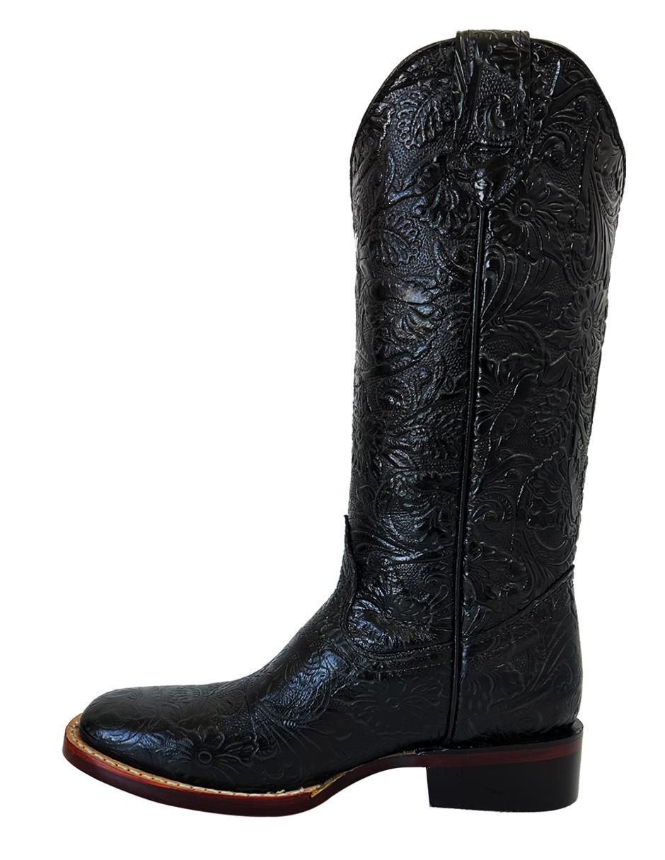 Bota cowboy media pierna Bdp Botas De Pedro de piel para mujer