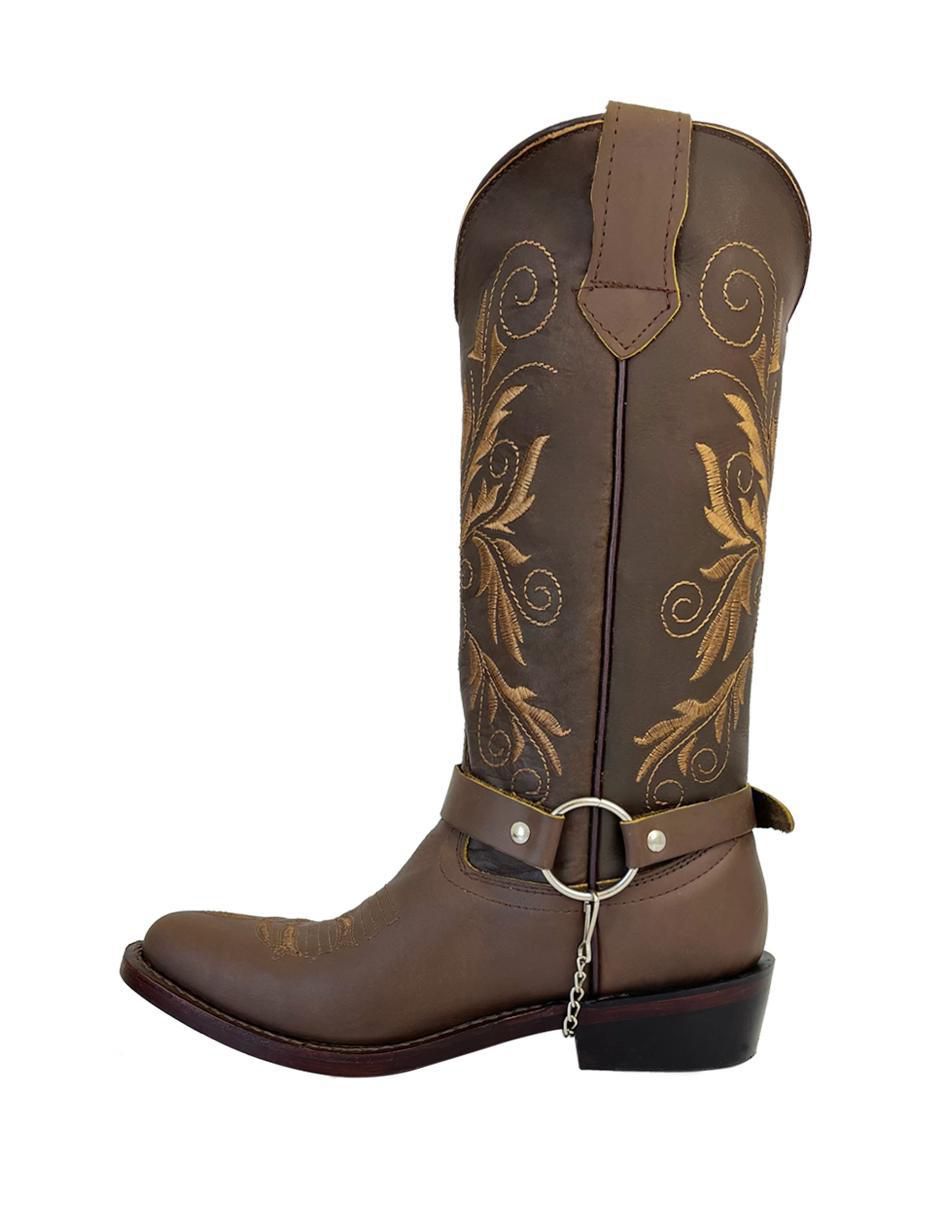 Bota cowboy media pierna Bdp Botas De Pedro de piel para mujer