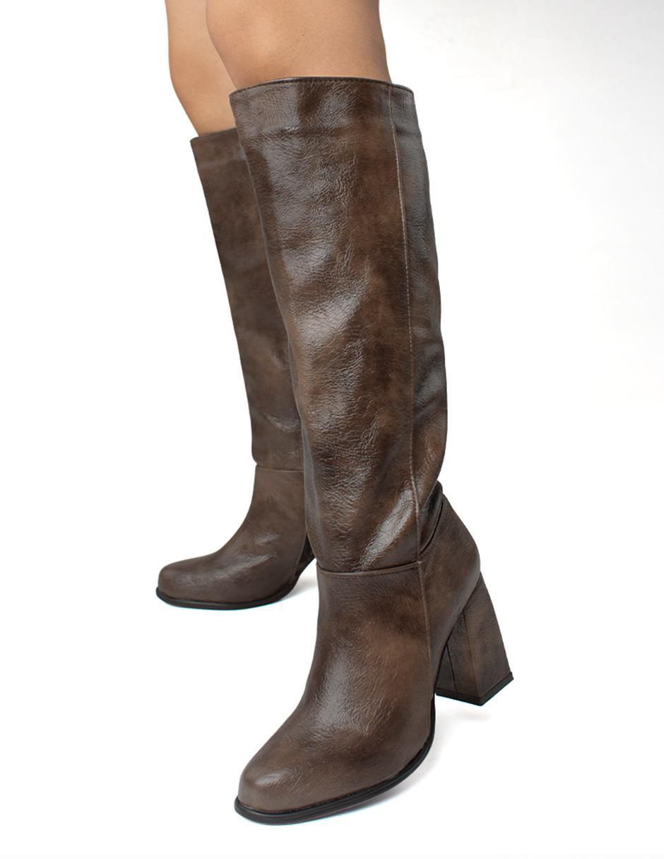 Bota abajo de la rodilla para mujer 4