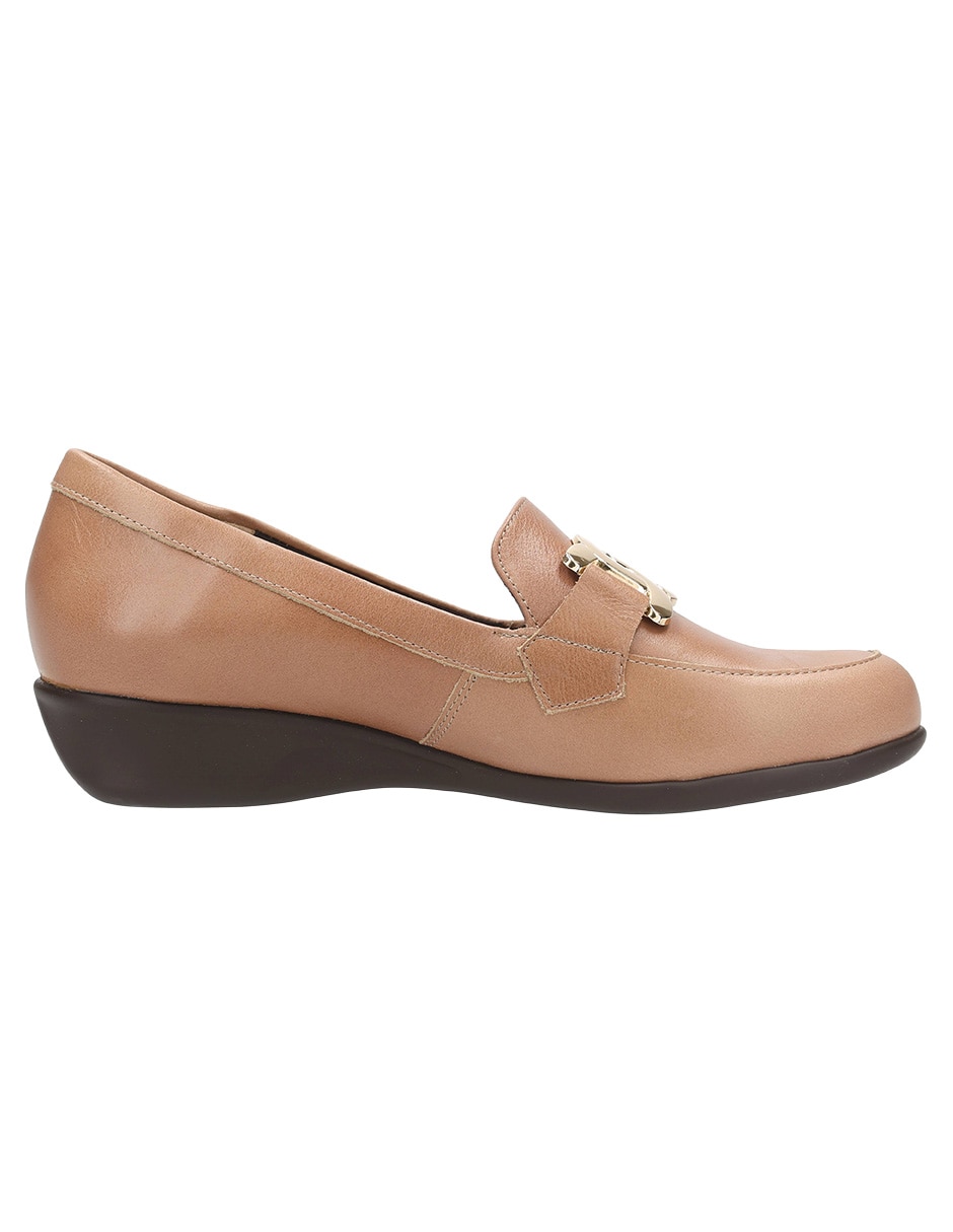 Mocasín Joyce de piel para mujer