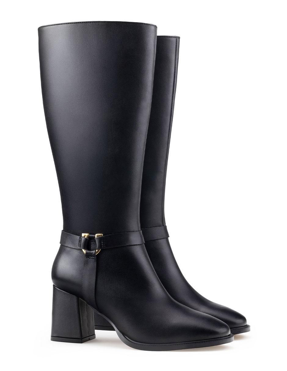 Bota a la rodilla Davenia de piel para mujer