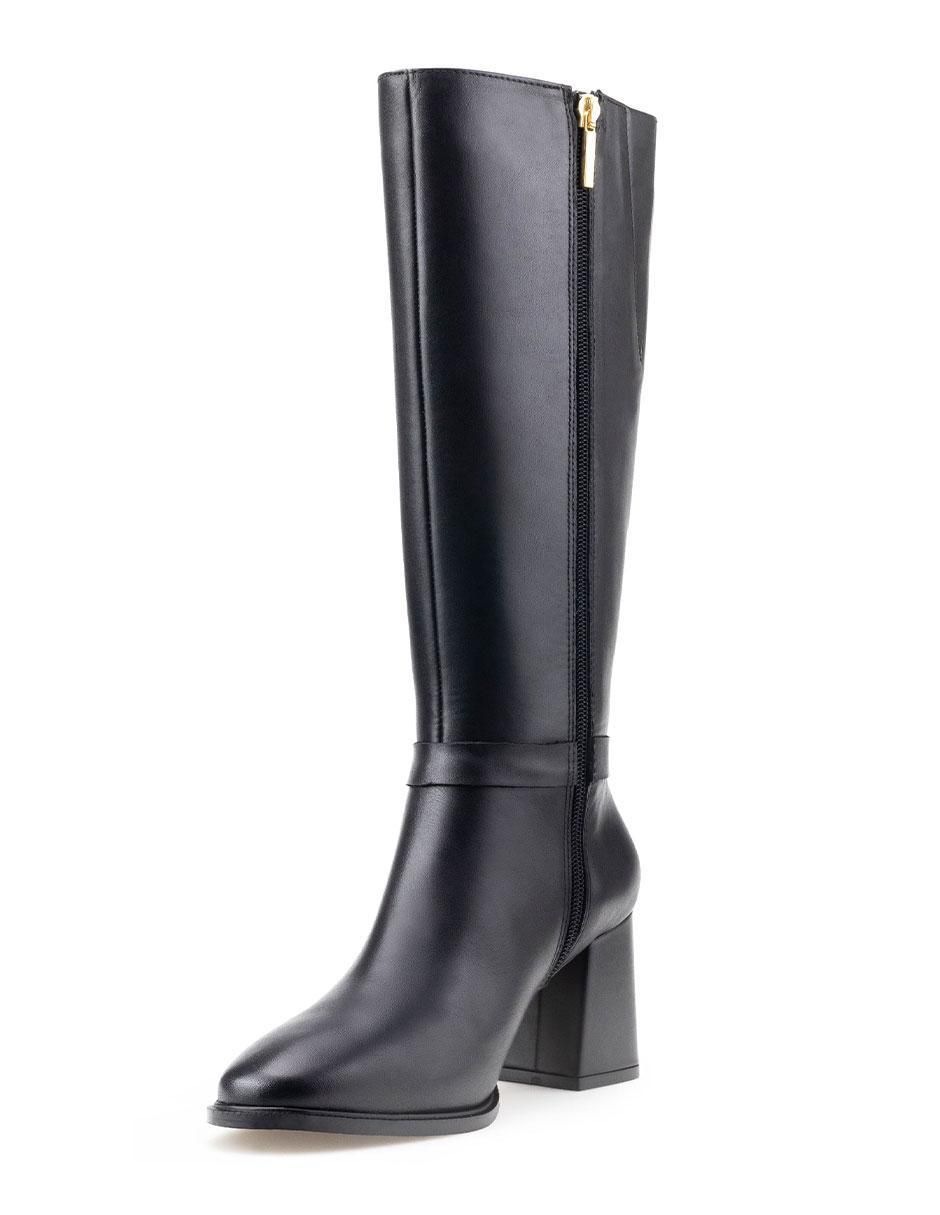 Bota a la rodilla Davenia de piel para mujer